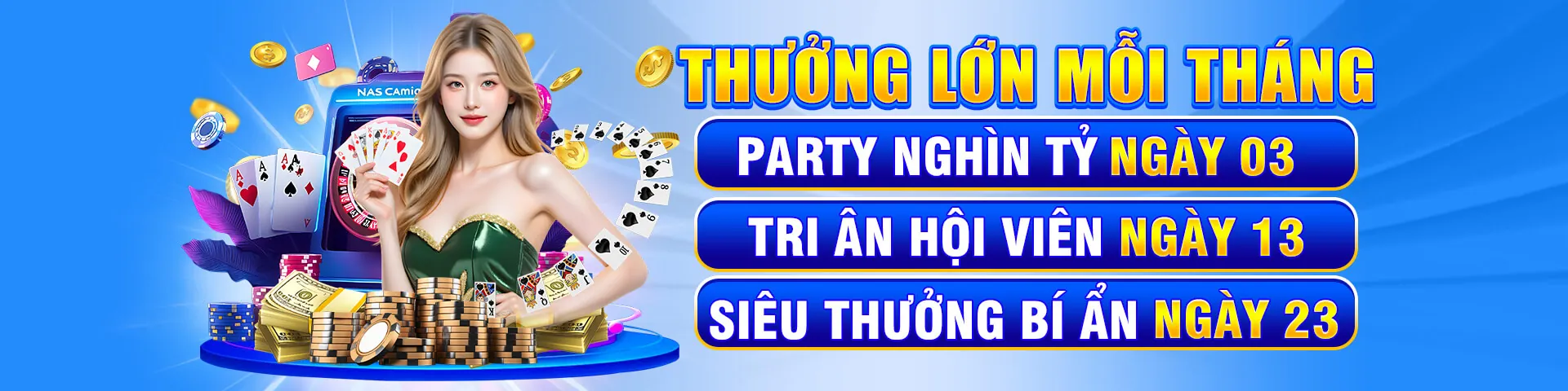 Banner ưu đãi vip666 Casino